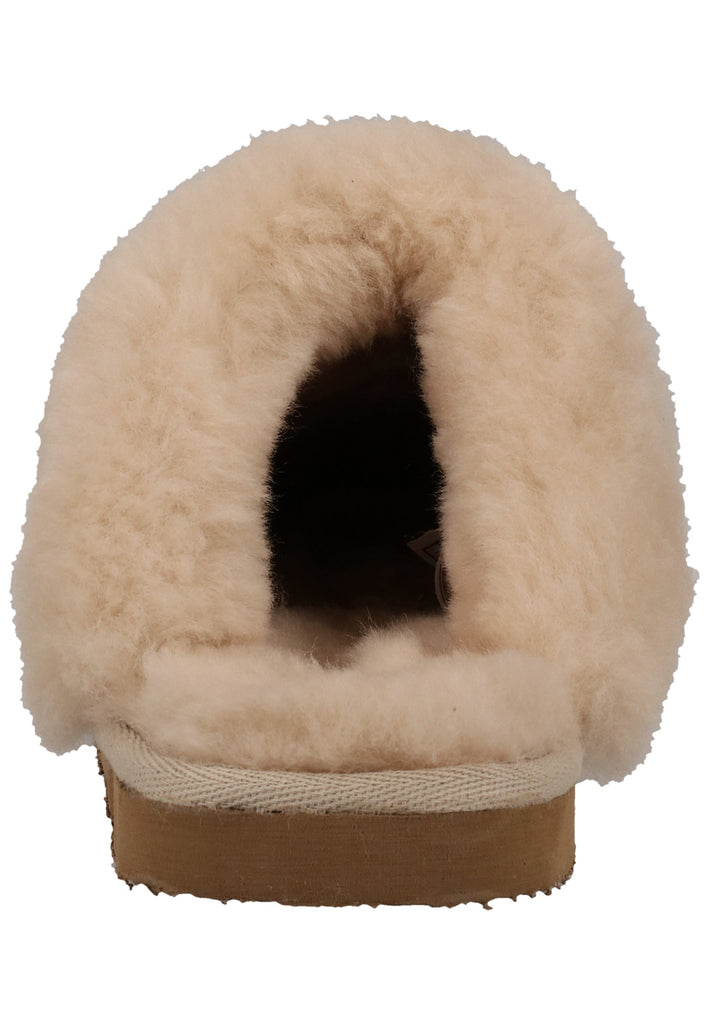 Shepherd Hausschuhe Leder Honey Warmfutter