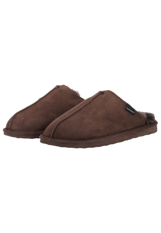 Shepherd Hausschuhe Leder Moro Warmfutter