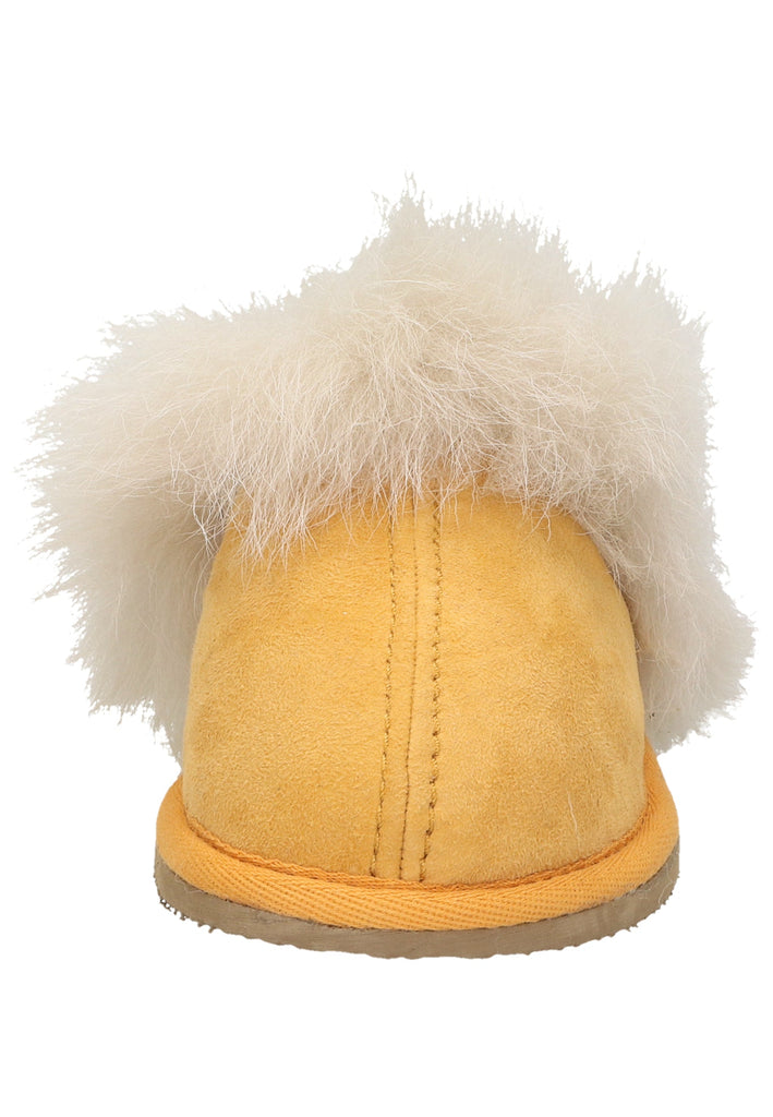 Shepherd Hausschuhe Leder Mustard Warmfutter