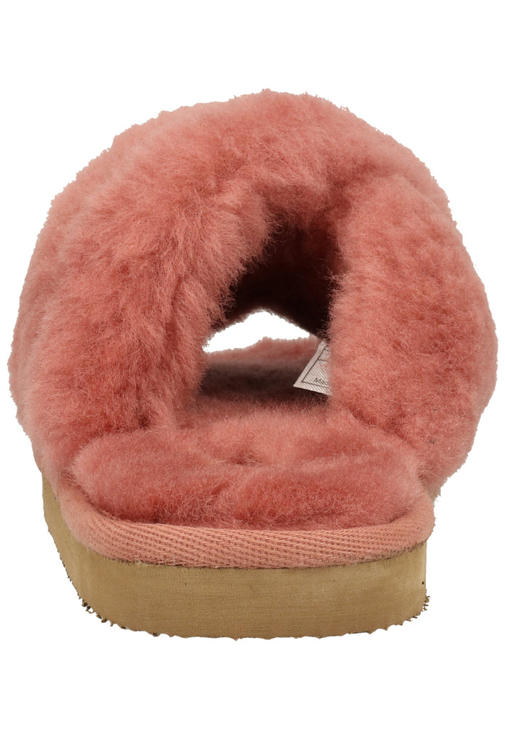 Shepherd Hausschuhe Leder Rot