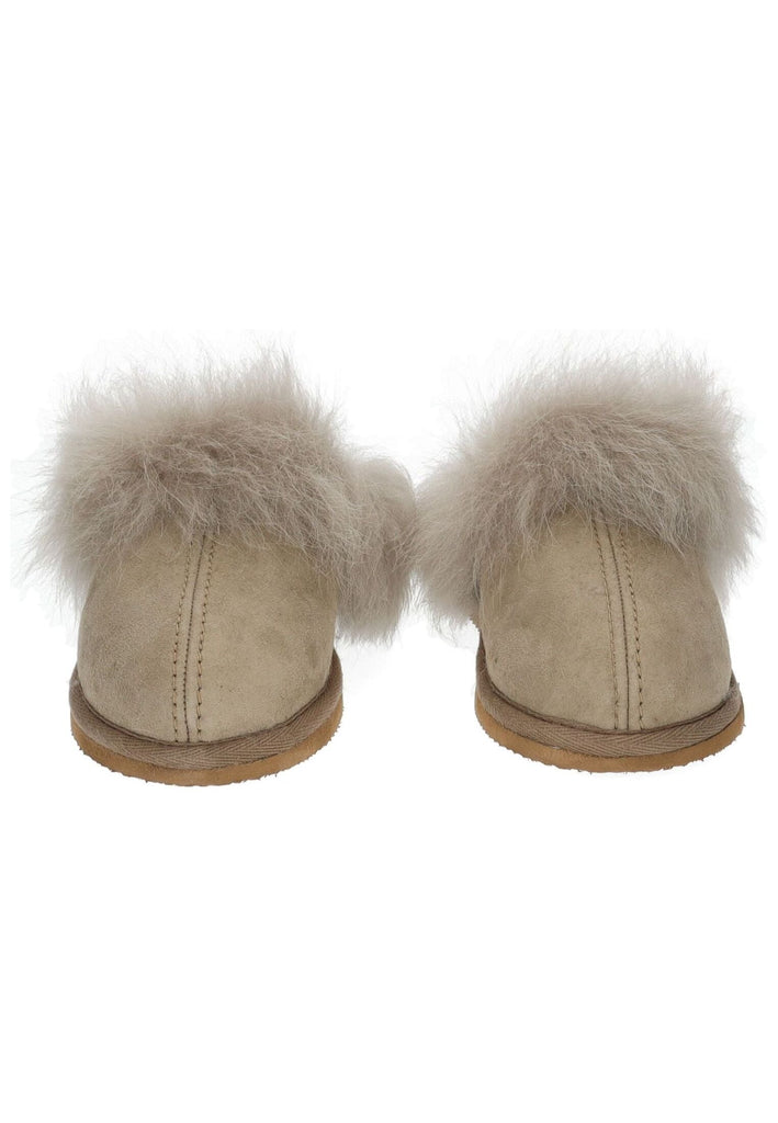 Shepherd Hausschuhe Leder Stone Warmfutter