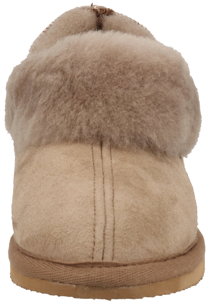 Shepherd Hausschuhe Leder Stone Warmfutter