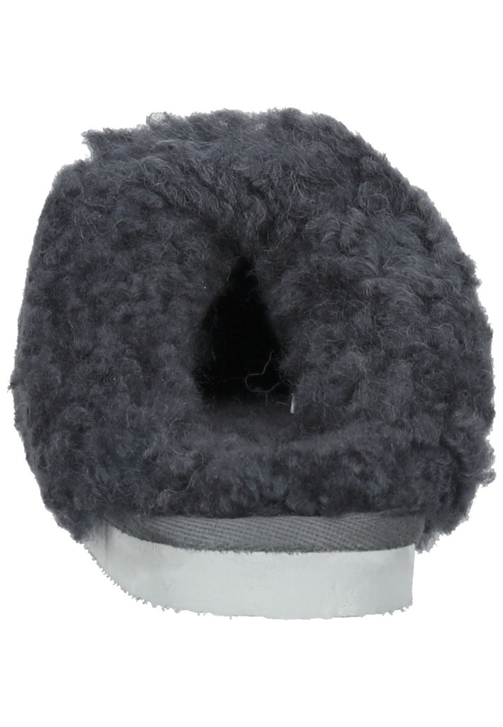 Shepherd Hausschuhe Schurwolle Grau Warmfutter