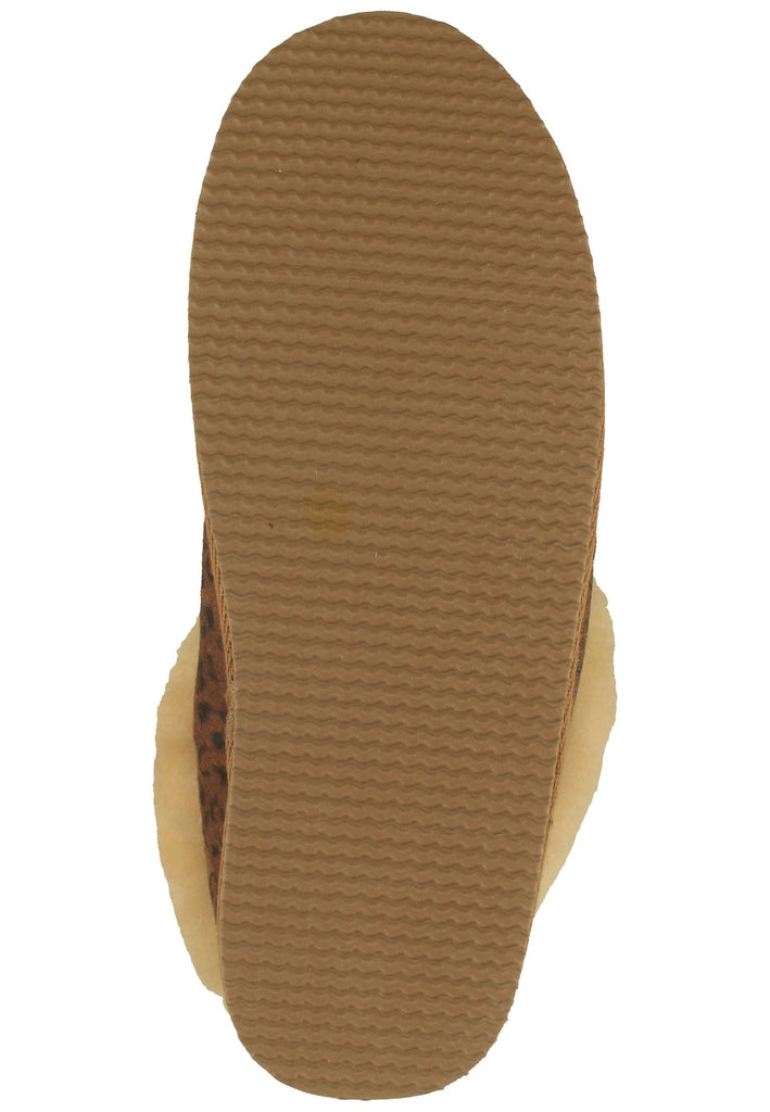 Shepherd Hausschuhe Schurwolle Kastanie Warmfutter