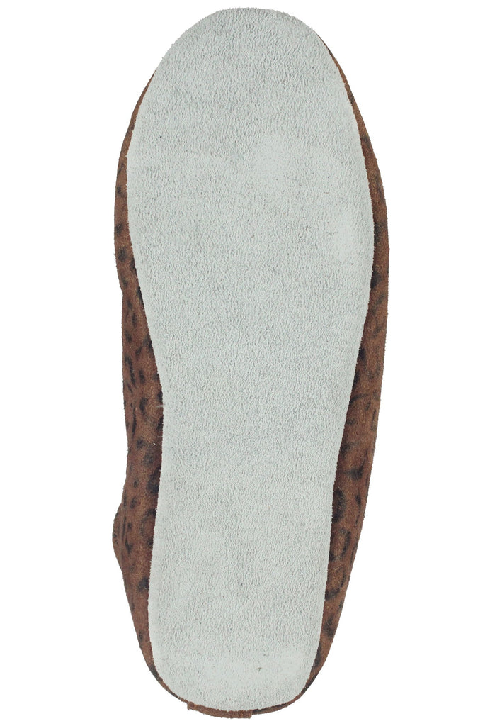 Shepherd Hausschuhe Veloursleder Kastanie Warmfutter