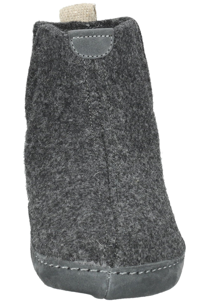 Shepherd Hausschuhe Wolle asphalt