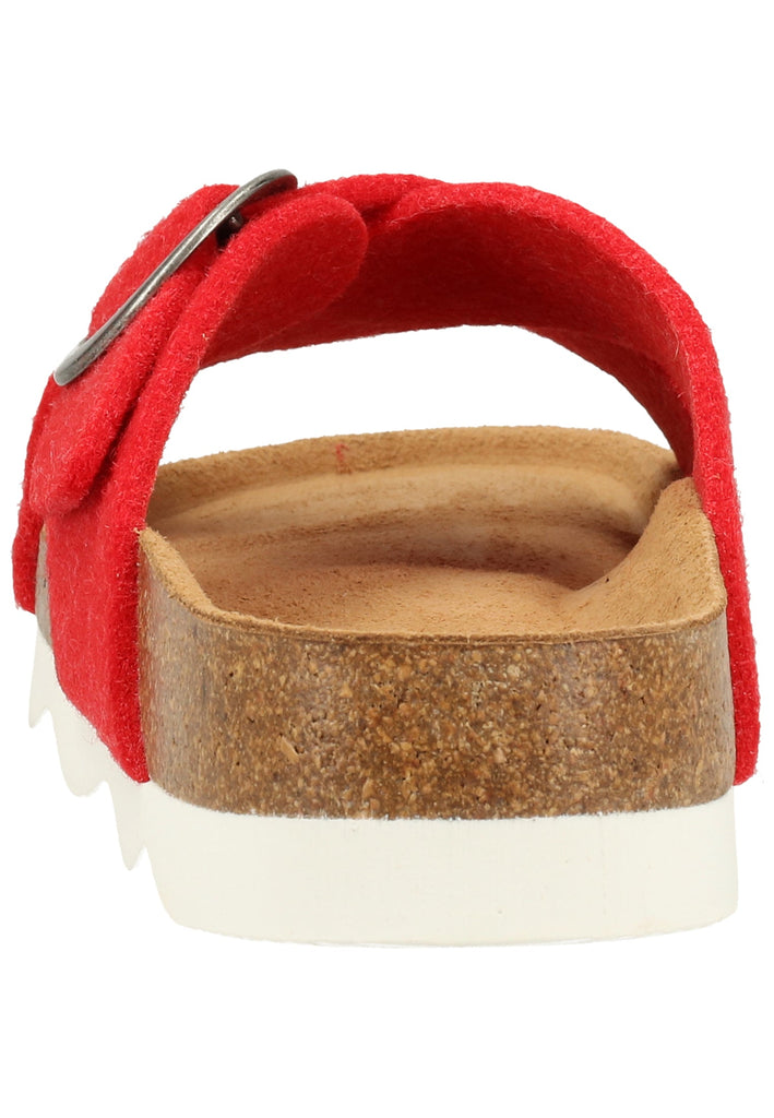 Shepherd Hausschuhe Wolle Rot