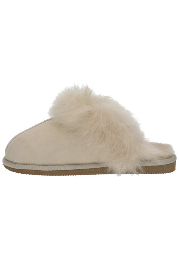 Pantoletten Shepherd Hausschuhe Leder Honey Warmfutter