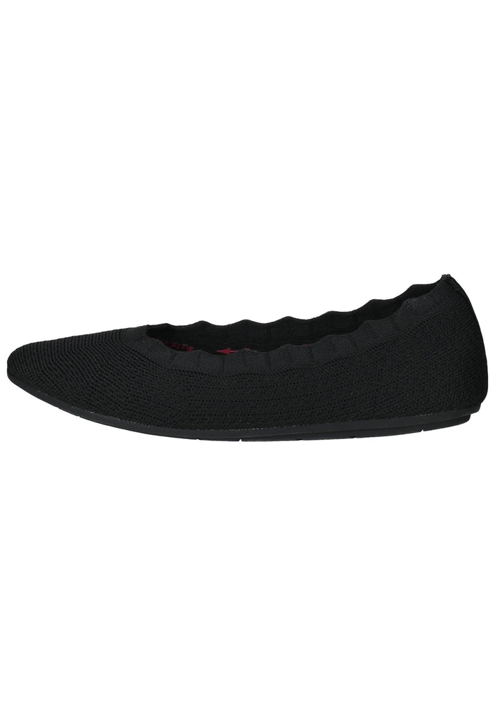 Ballerinas Skechers Ballerinas Mesh Schwarz