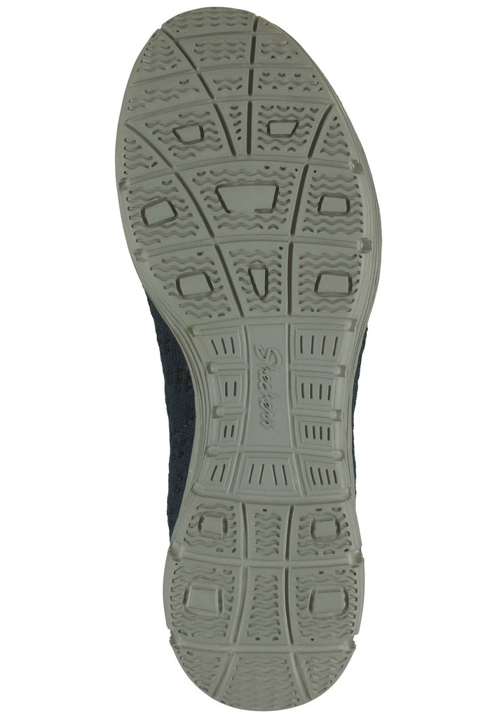 Skechers Ballerinas Textil Blau