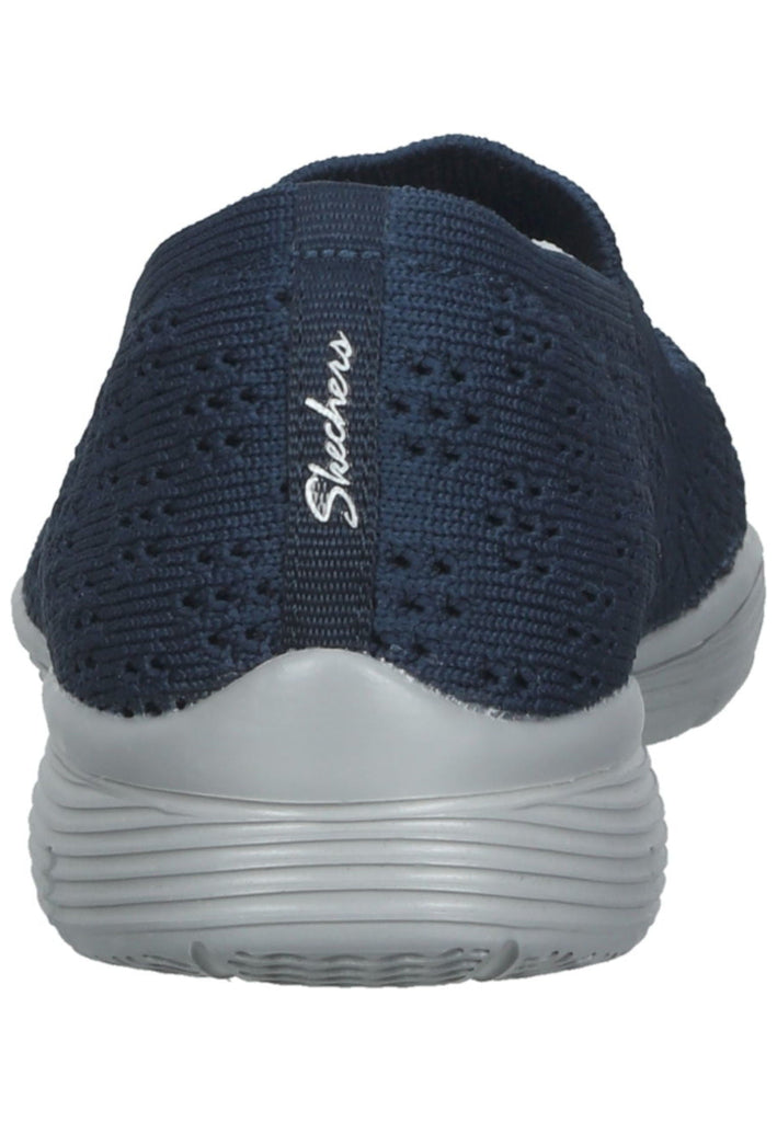 Skechers Ballerinas Textil Blau