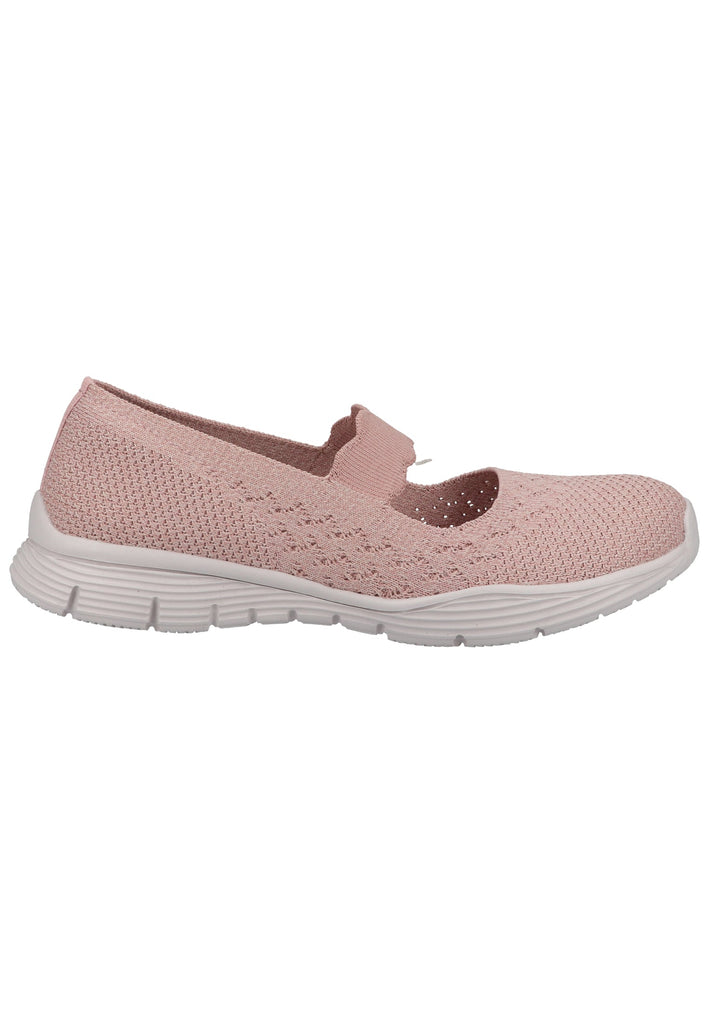 Skechers Ballerinas Textil Rosa