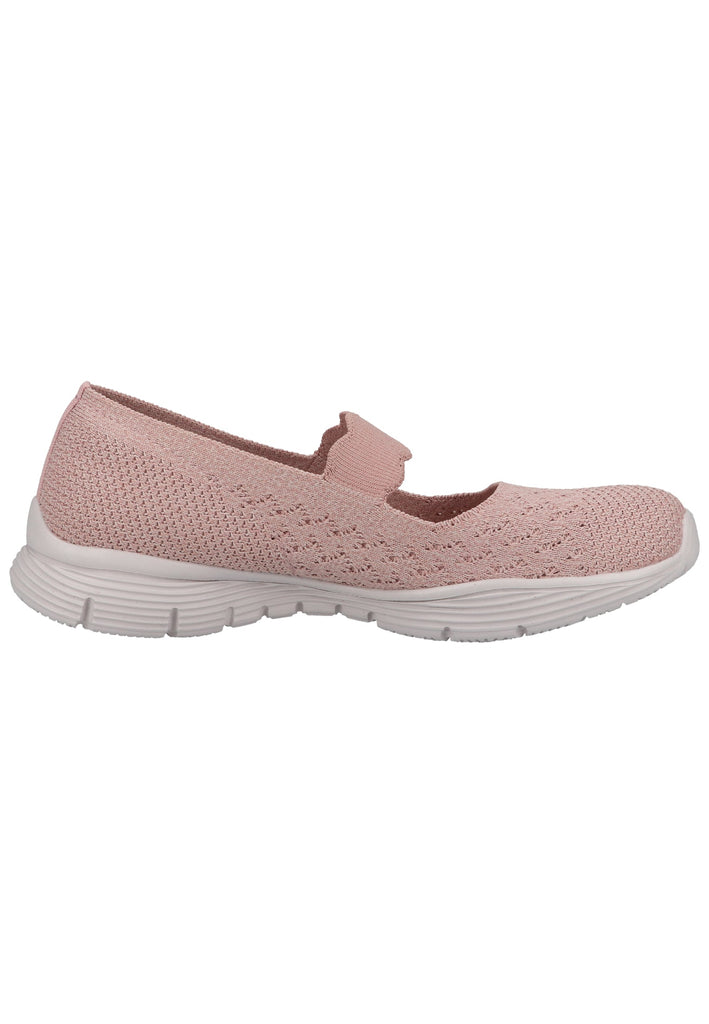 Skechers Ballerinas Textil Rosa