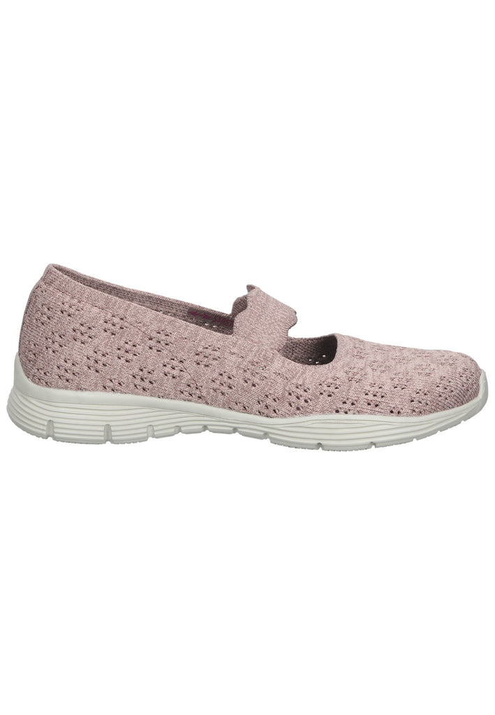 Skechers Ballerinas Textil Violett