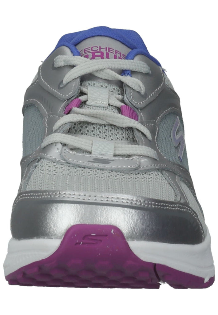 Skechers Halbschuhe Leder/Mesh Silber