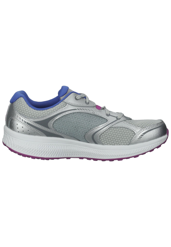Skechers Halbschuhe Leder/Mesh Silber