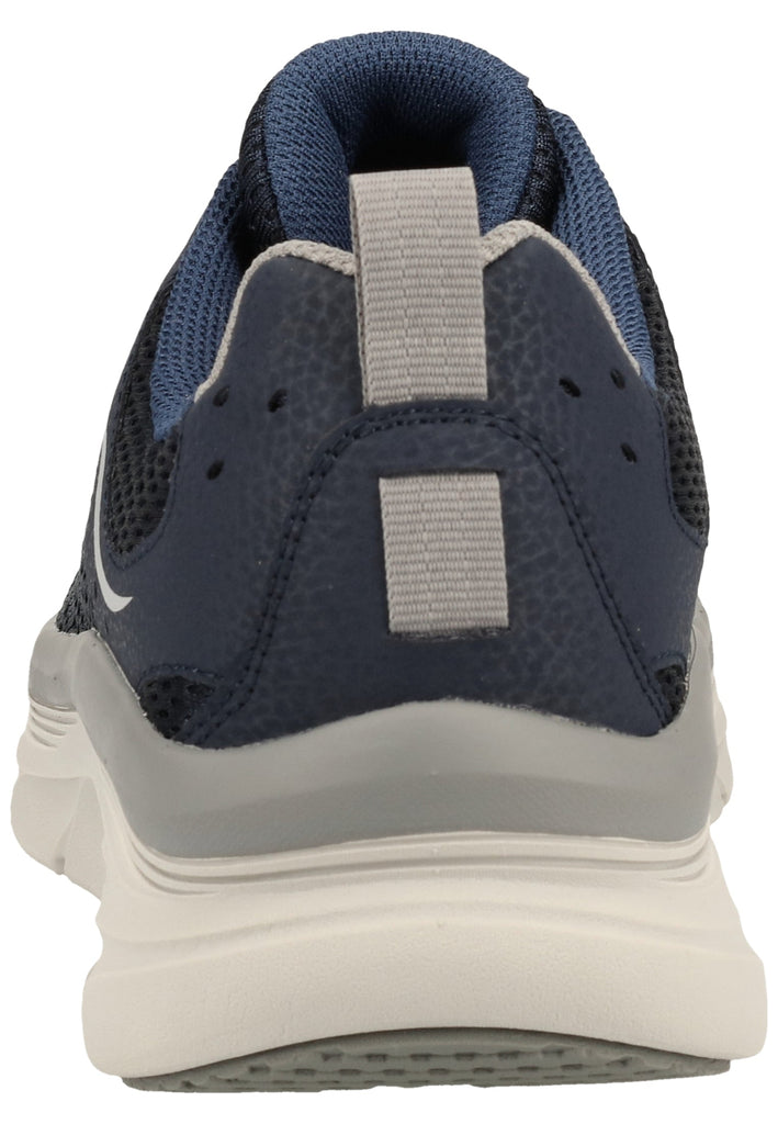 Skechers Halbschuhe Leder/Textil Blau