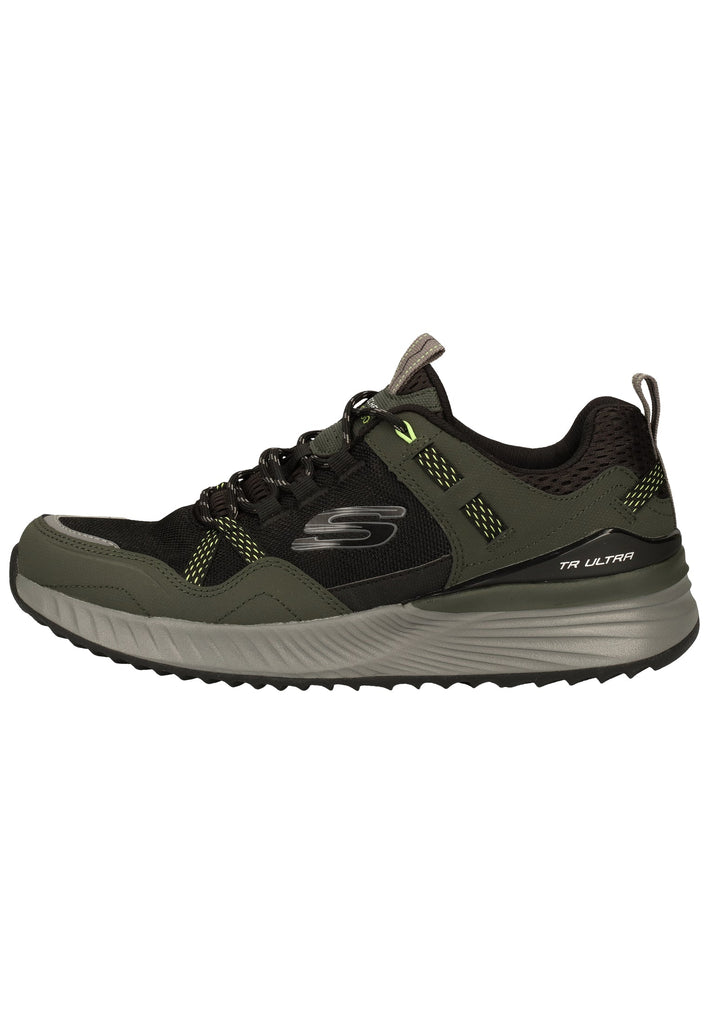 Skechers Halbschuhe Leder/Textil Grün
