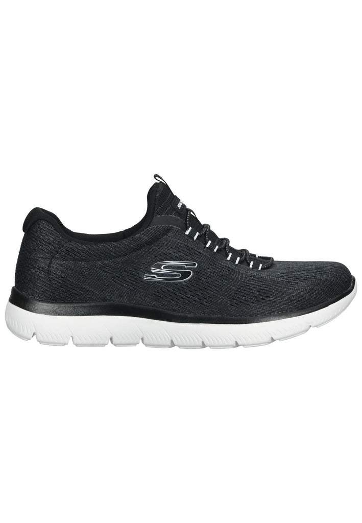 Skechers Halbschuhe Textil Schwarz