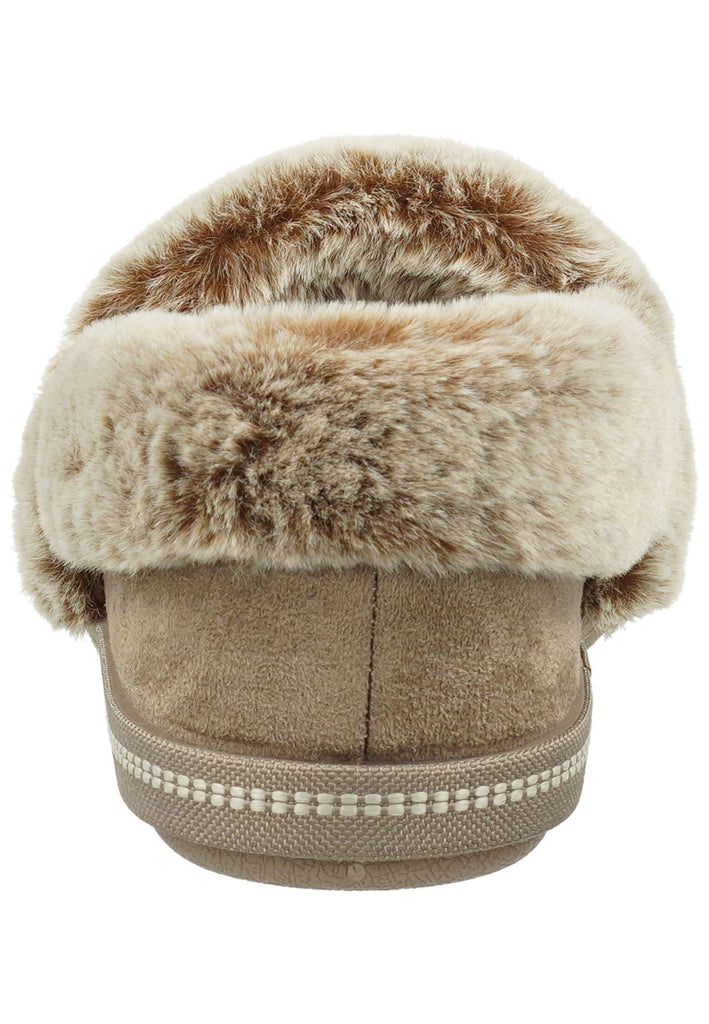 Skechers Hausschuhe Textil Braun Warmfutter