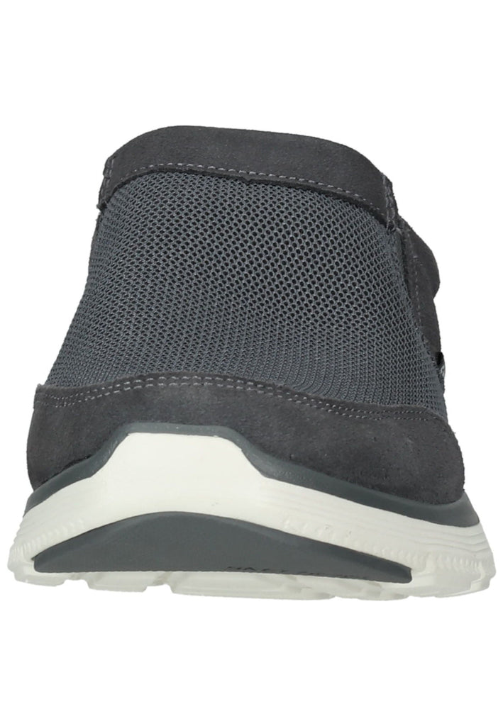 Skechers Pantoletten Leder Grau