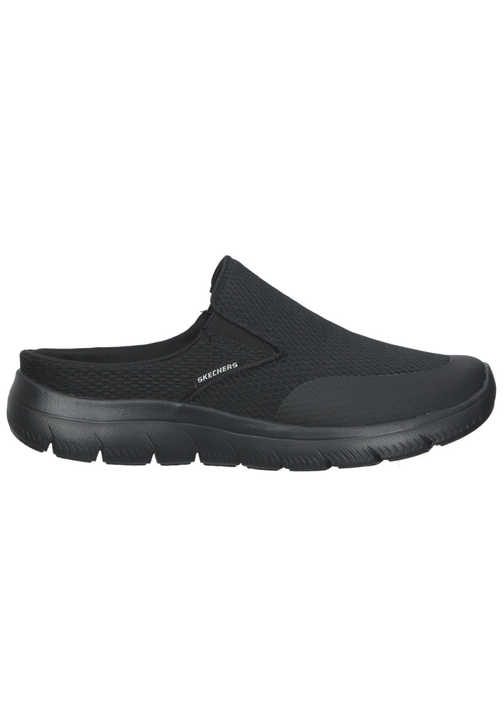 Skechers Pantoletten Textil Schwarz