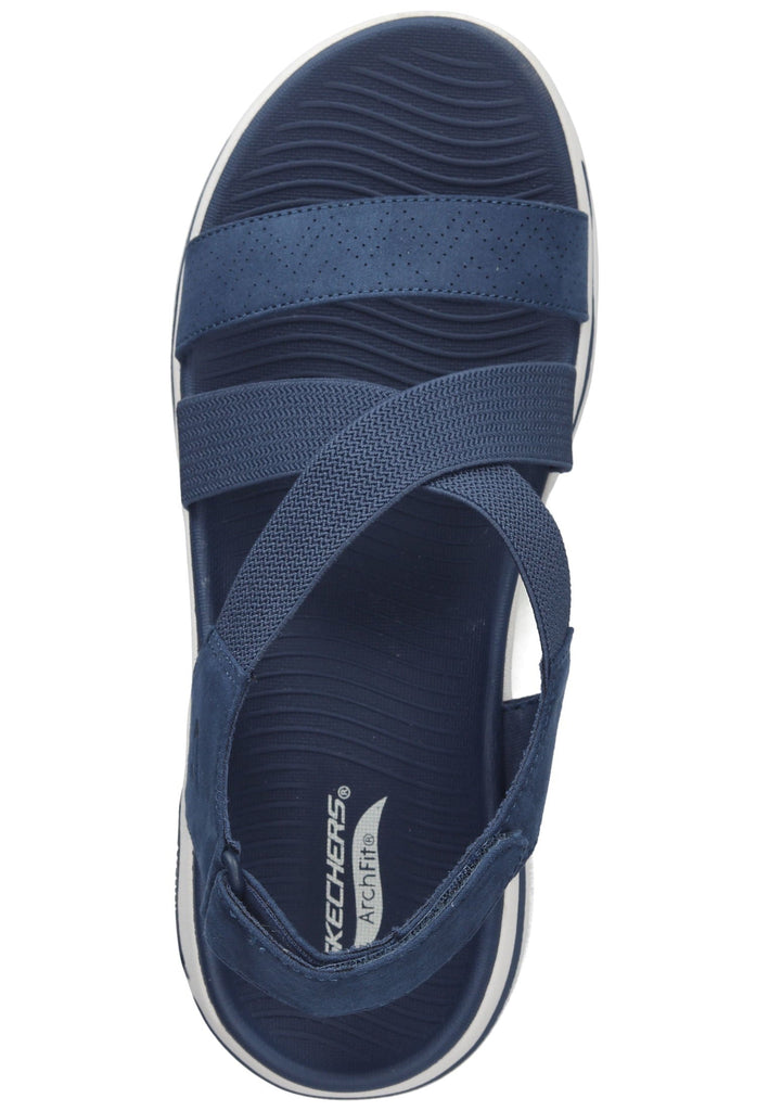 Skechers Sandalen Textil Blau