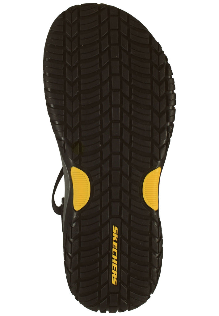 Skechers Sandalen Textil Schwarz