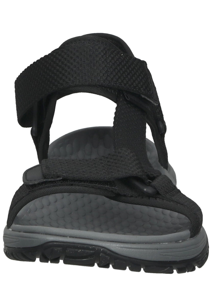 Skechers Sandalen Textil Schwarz