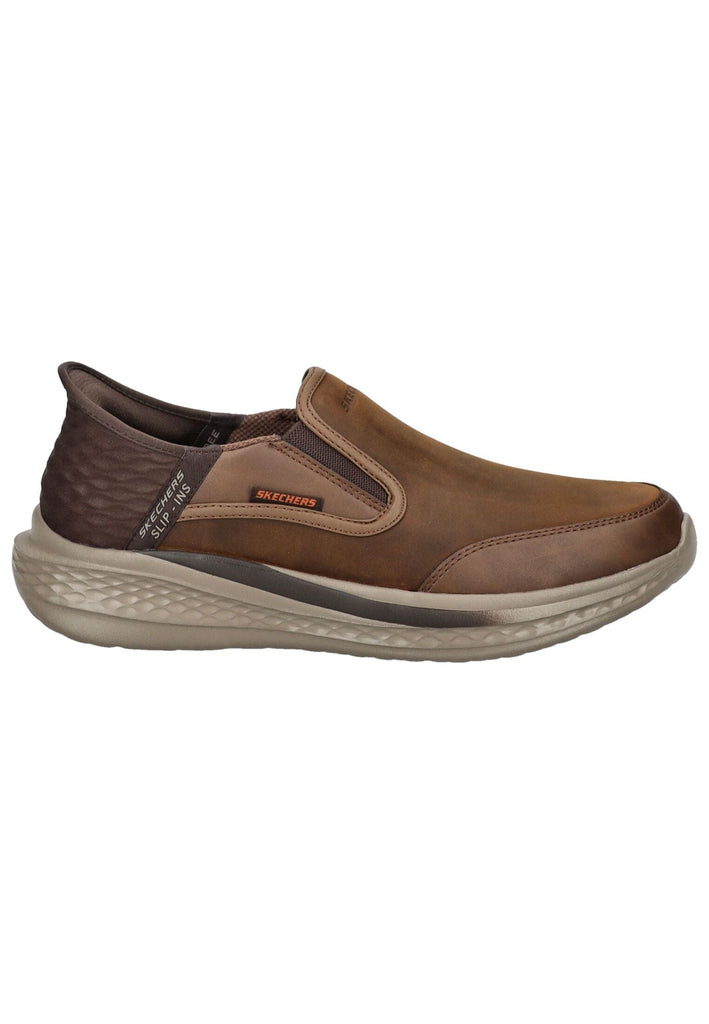 Skechers Slipper Leder Braun