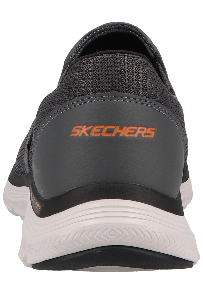 Skechers Slipper Lederimitat/Mesh Grau