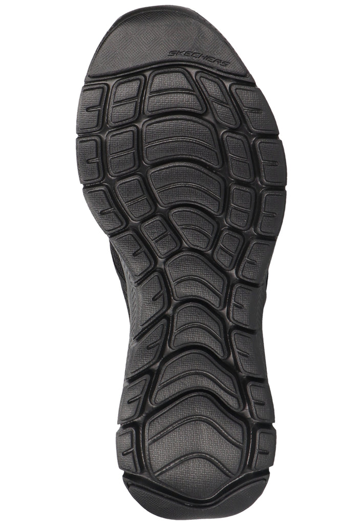 Skechers Slipper Lederimitat/Mesh Schwarz