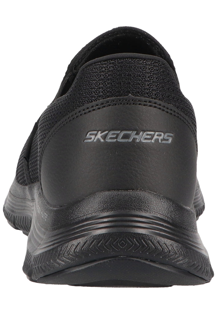 Skechers Slipper Lederimitat/Mesh Schwarz