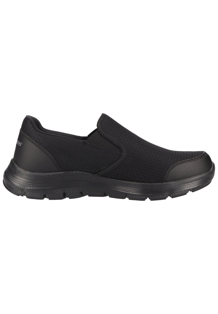 Skechers Slipper Lederimitat/Mesh Schwarz