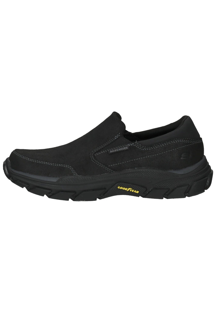Slipper Skechers Slipper Leder Schwarz