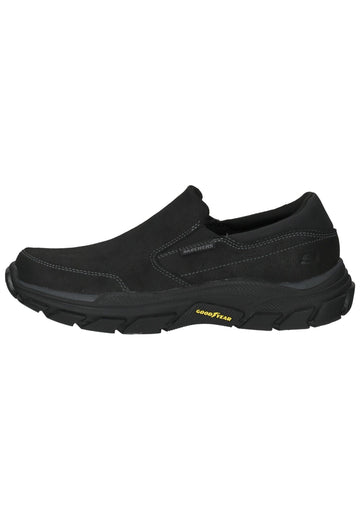 Slipper Skechers Slipper Leder Schwarz