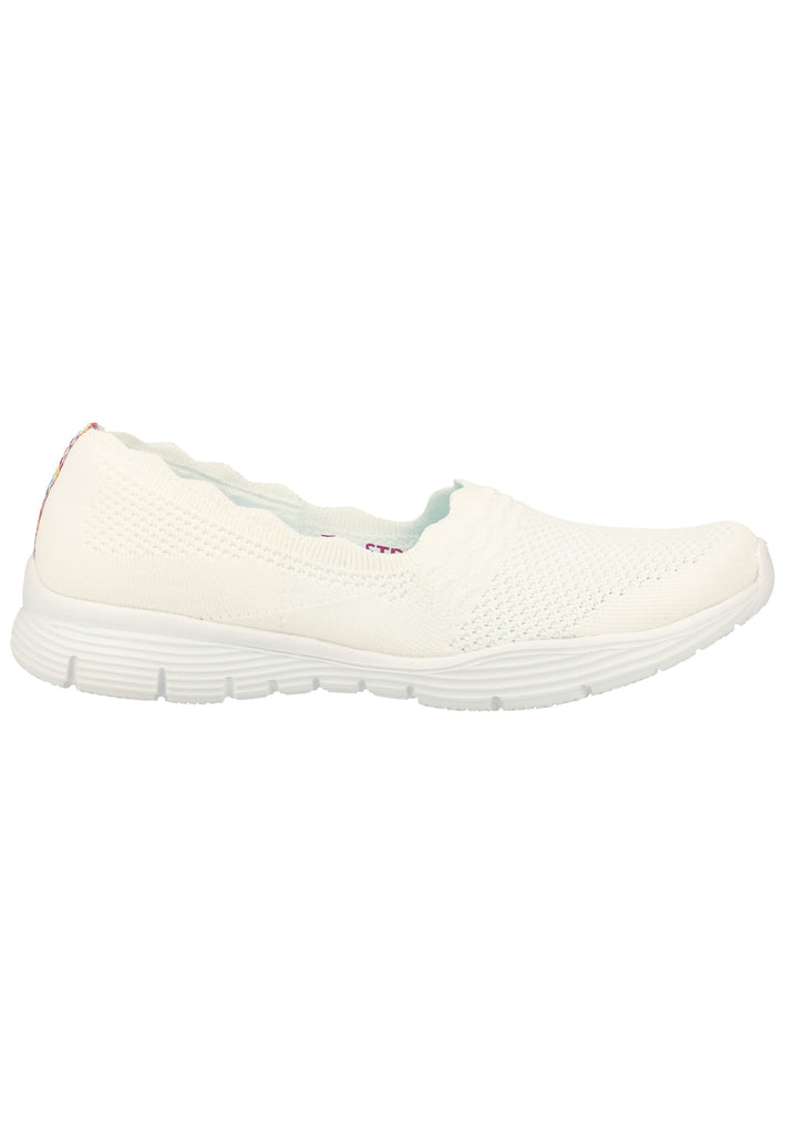 Skechers Slipper Textil Weiß