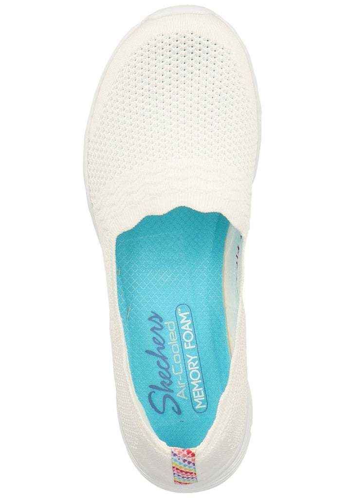 Skechers Slipper Textil Weiß