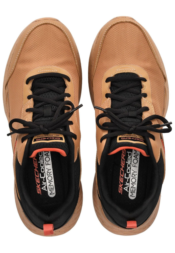 Skechers Sneaker Leder Braun/Schwarz