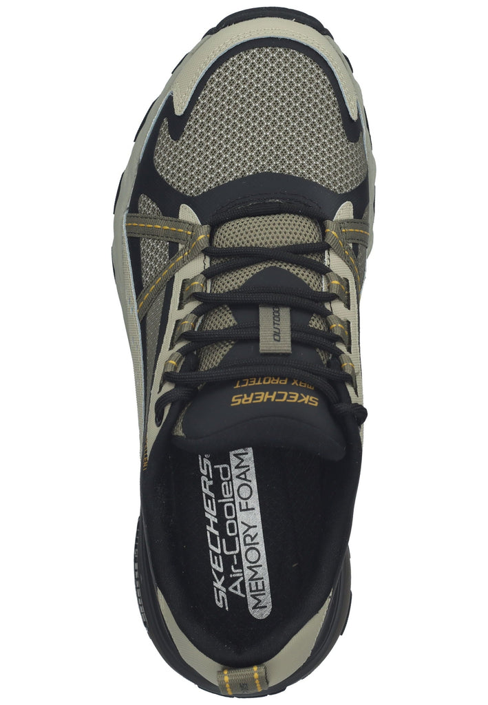 Skechers Sneaker Leder Grau/Schwarz