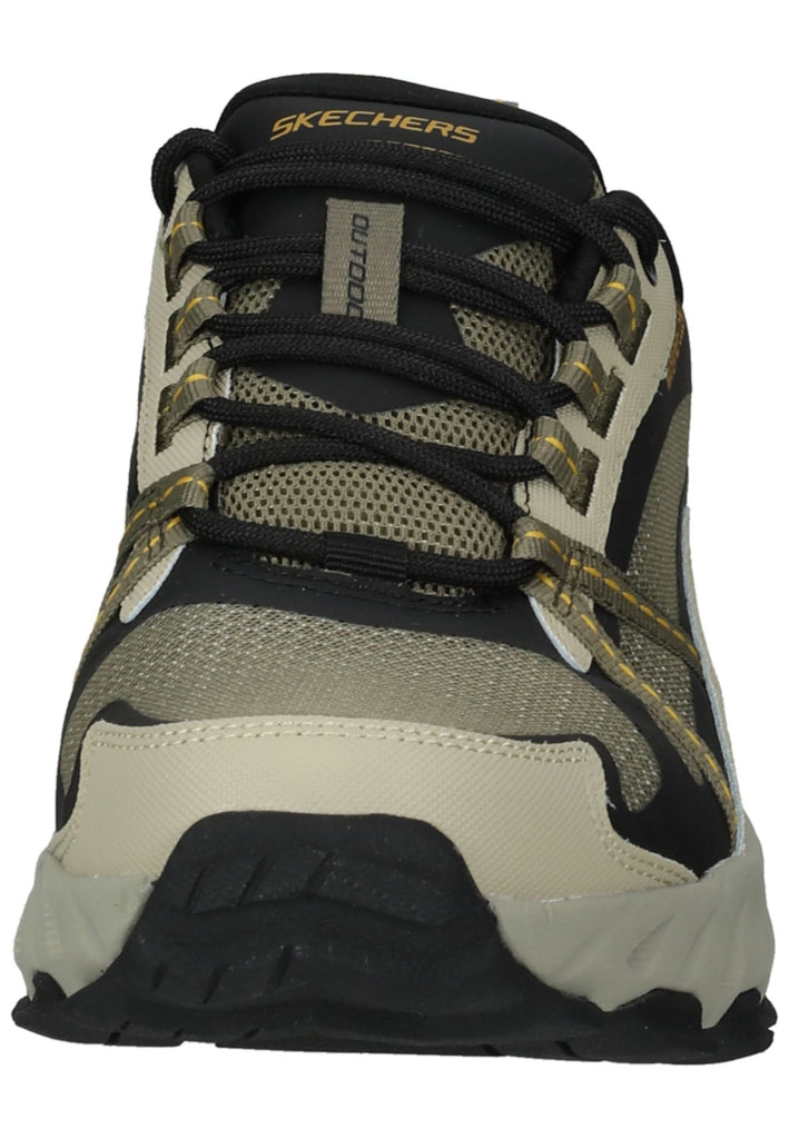 Skechers Sneaker Leder Grau/Schwarz