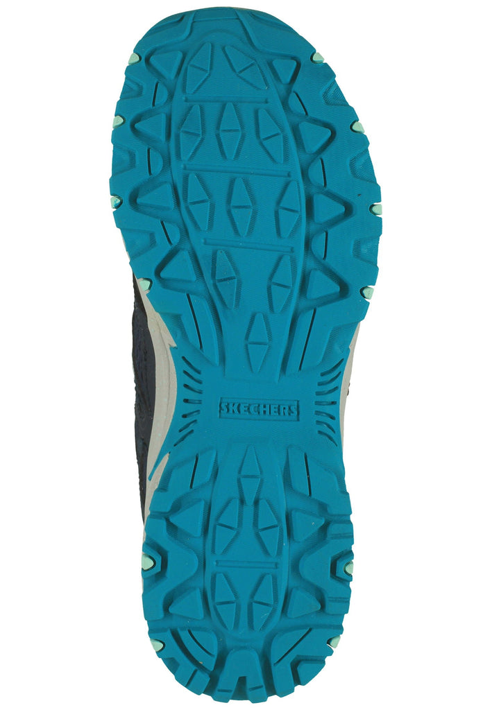 Skechers Sneaker Leder/Mesh Blau