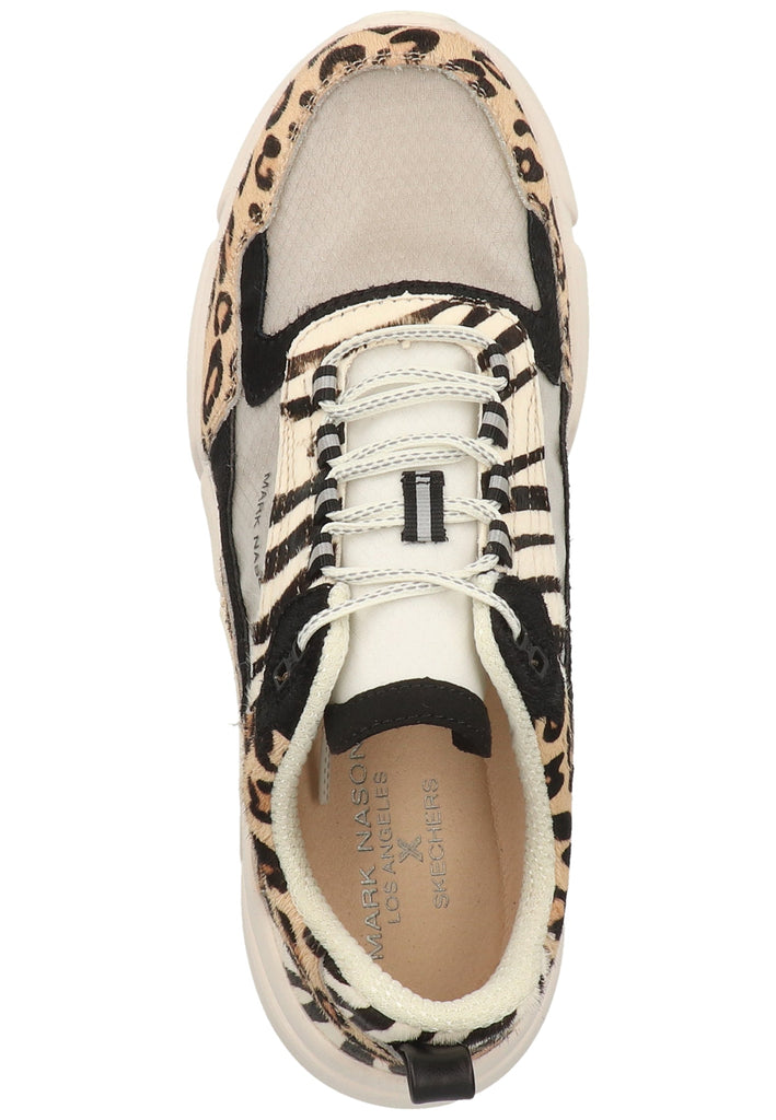 Skechers Sneaker Leder/Mesh Braun