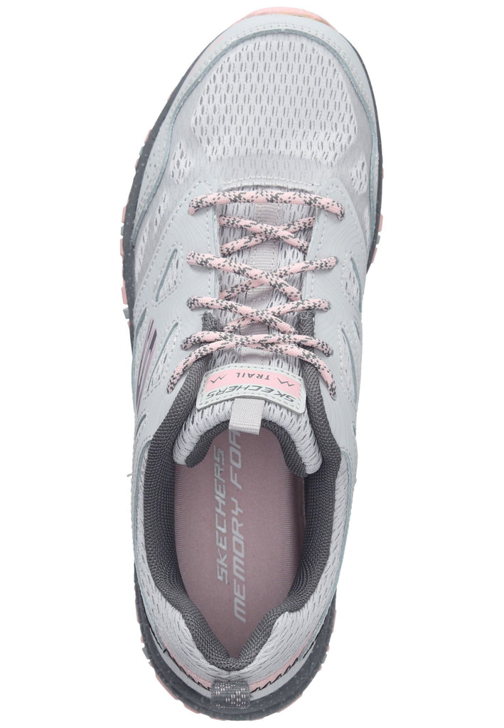 Skechers Sneaker Leder/Mesh Grau