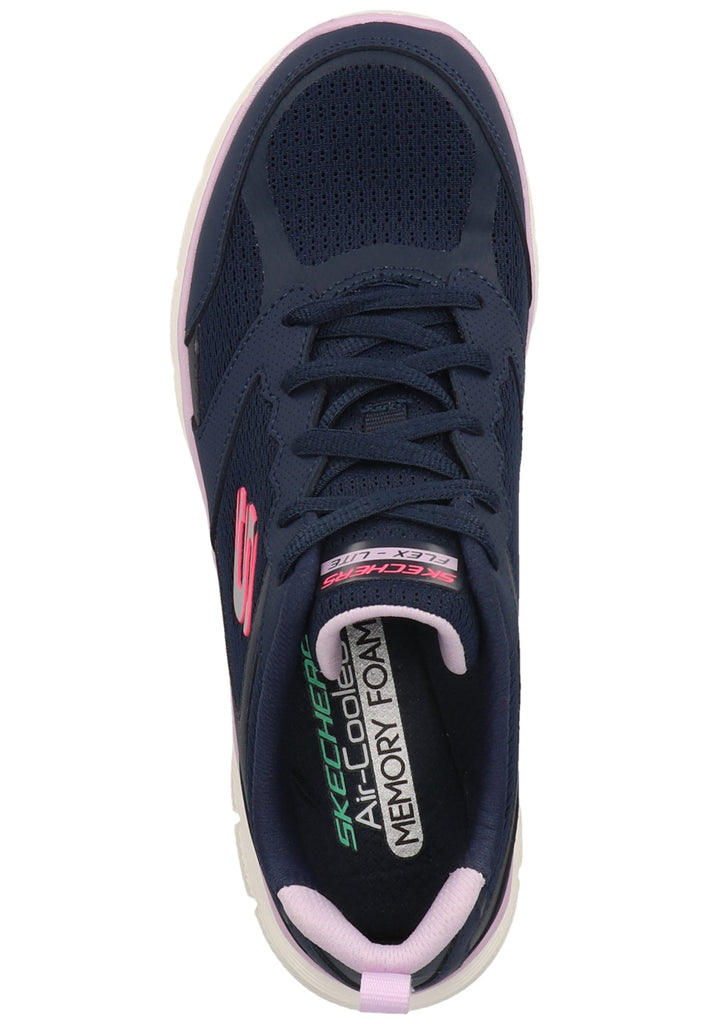Skechers Sneaker Leder/Mesh Navy