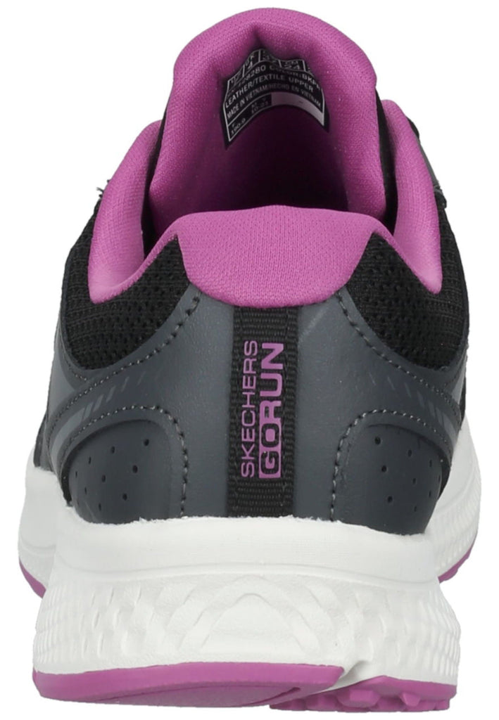 Skechers Sneaker Leder/Mesh Schwarz
