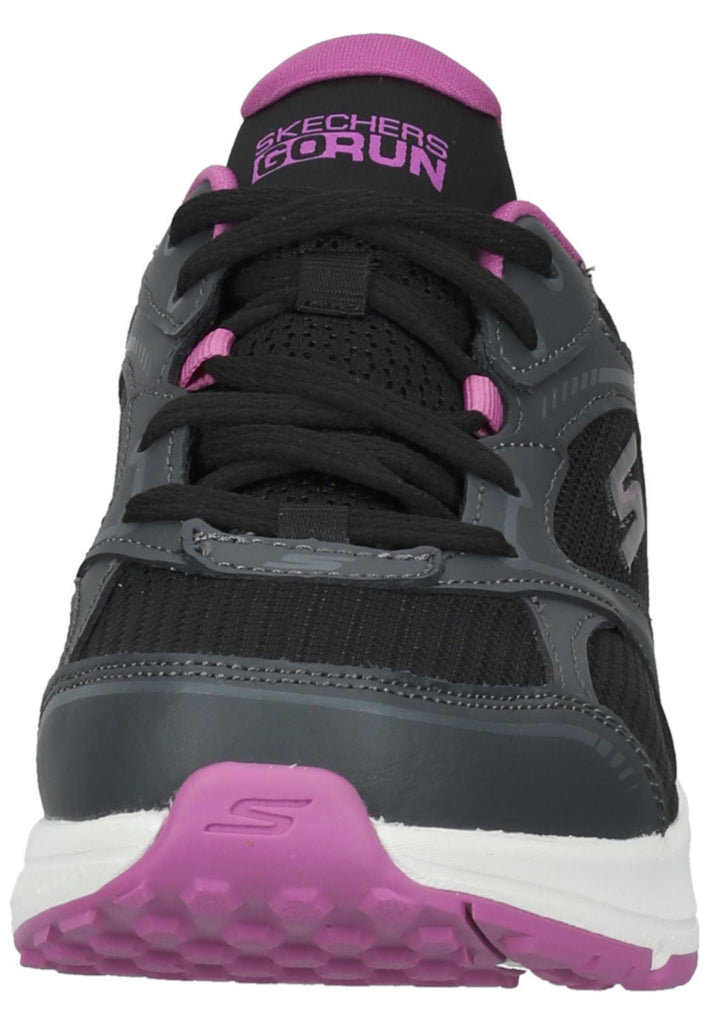 Skechers Sneaker Leder/Mesh Schwarz