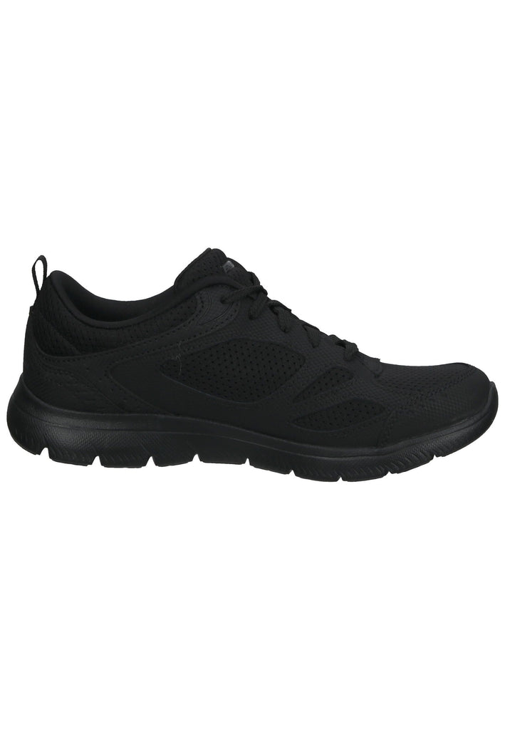 Skechers Sneaker Leder/Mesh Schwarz