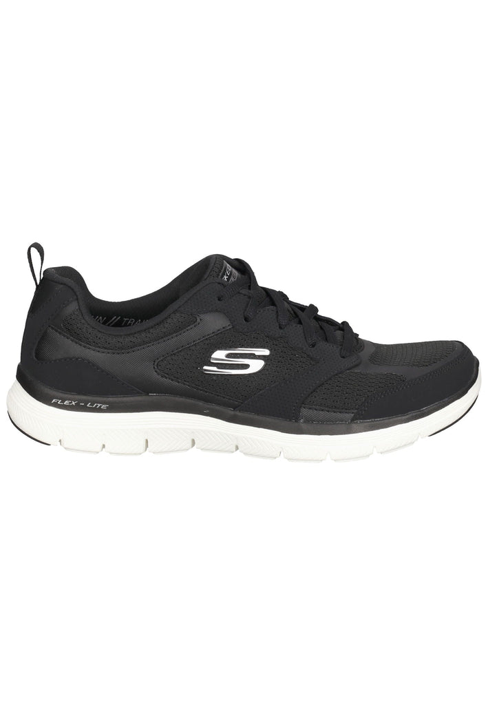 Skechers Sneaker Leder/Mesh Schwarz