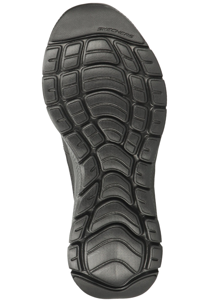 Skechers Sneaker Leder/Mesh Schwarz